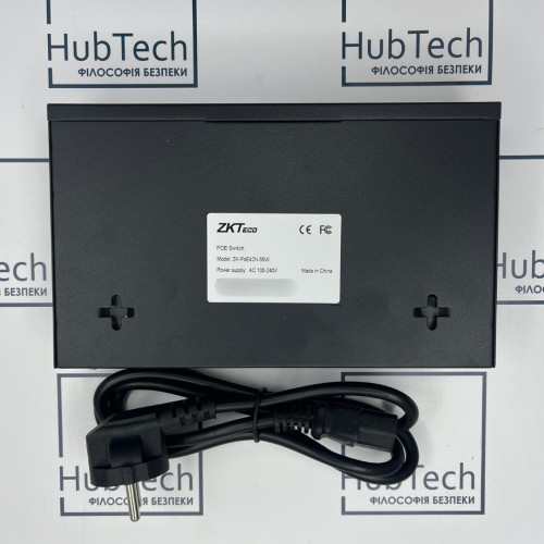 PoE-комутатор ZKTeco ZK-PoE42N-55W з 4 портами PoE