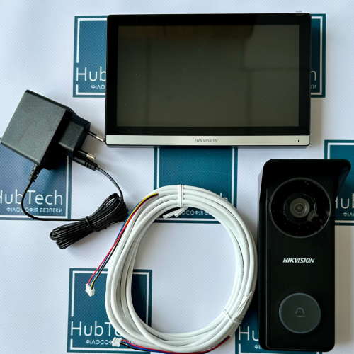 Комплект відеодомофона Hikvision DS-KIS313-P