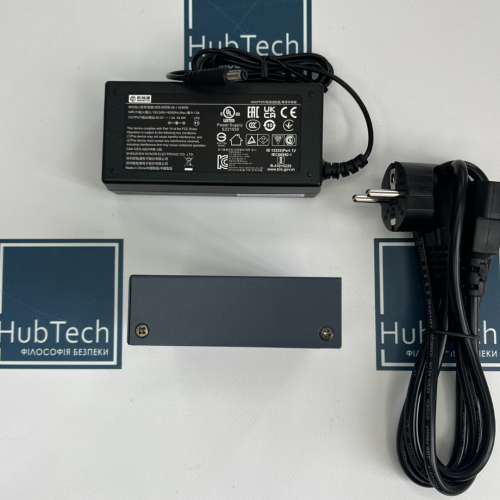 4-портовий керований POE комутатор Hikvision DS-3E1105P-EI/V2