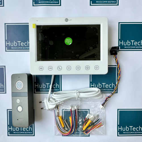 Комплект відеодомофону Neolight NeoKIT HD WF Graphite