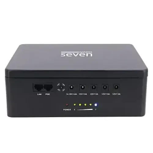 ДБЖ для системи відеоспостереження Seven 6024W з РОЕ