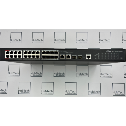 24-портовий керований POE комутатор Dahua DH-CS4226-24ET-240