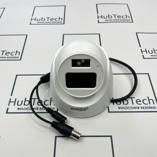2 МП HDCVI Smart Dual Light видеокамера с микрофоном Dahua DH-HAC-HDW1200CLQP-IL-A (2.8мм)