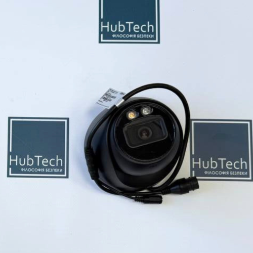 4 МП IP WizSense видеокамера с двойной подсветкой и микрофоном Dahua DH-IPC-HDW2449T-S-IL-BE (2.8мм) (черная)