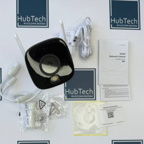 5 МП IP Wi-fi відеокамера з мікрофоном Dahua DH-IPC-HFW1539DTK1-SAW-IL (2.8мм)