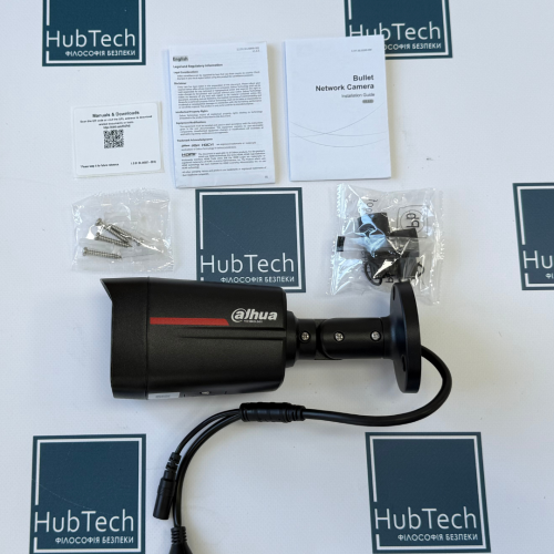 4 МП IP WizColor Fixed-focal WizSense відеокамера Dahua DH-IPC-HFW2449TL-S-PRO-BE (2.8мм)