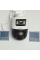 2+2 МП IP PT відеокамера з WiFi Dahua DH-IPC-PTS2249B-E2-S-PV-PRO (3.6мм)