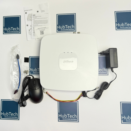 4-канальний WizSense відеореєстратор Dahua DH-XVR5104C-I3/T