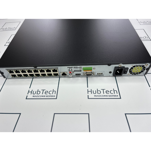 16-канальний IP AcuSense відеореєстратор до 12 МП з 16 POE Hikvision DS-7616NXI-K2/16P