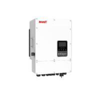 Гібридний інвертор MUST PH11-12KL3 EU, 3Ф-12kW, 48V, 200-650V, MPPT, PV 800V, 444*654*260mm, 35kg