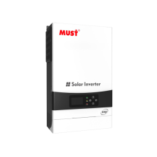 Гибридный инвертор MUST PV19-6048EXP, 6000W, 48V, ток заряда 1-60А, 160-275V, MPPT (80А, 450 Vdc), 490х300х150
