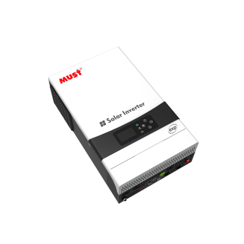 Гибридный инвертор MUST PV19-6048EXP, 6000W, 48V, ток заряда 1-60А, 160-275V, MPPT (80А, 450 Vdc), 490х300х150