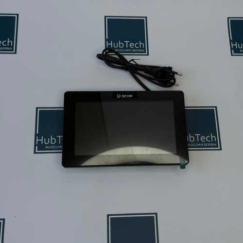 Комплект видеодомофона BCOM BD-770FHD/T Black Kit: видеодомофон 7" с детектором движения и поддержкой Tuya Smart и видеопанель