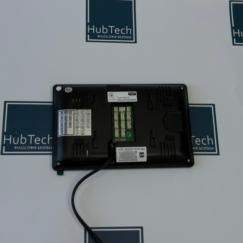Комплект видеодомофона BCOM BD-770FHD/T Black Kit: видеодомофон 7" с детектором движения и поддержкой Tuya Smart и видеопанель