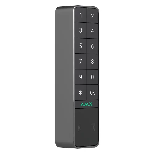 Дротова клавіатура Ajax KeyPad Outdoor graphite