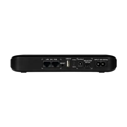 Источник бесперебойного питания Mini UPS SKE POE-830P-LFP 20000mAh 5V/9V/12V/24V/PoE, LiFePo4 4*5Ah, для роутера и медиаконвертера