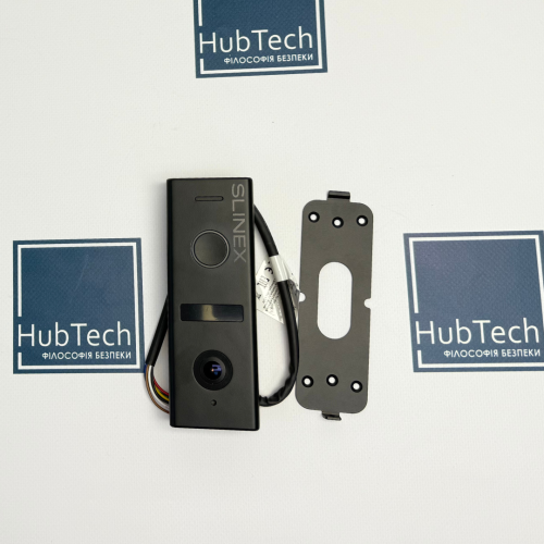 Комплект відеодомофон + панель виклику Slinex SK 7 Cloud (Slinex SK 7 Cloud grey + ML-17HD graphite)