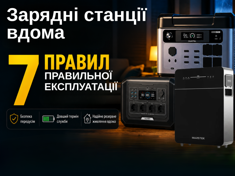 Зарядные станции дома: 7 правил работы, о которых часто забывают
