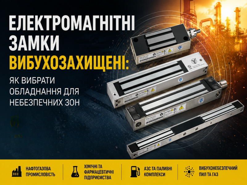 Электромагнитные взрывозащищенные замки: как выбрать оборудование для опасных зон