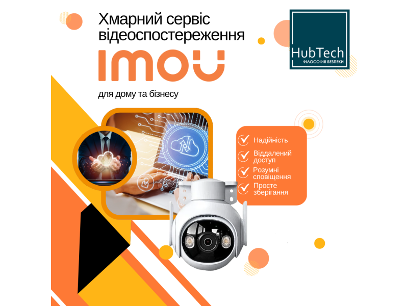 IMOU Protect: хмарний сервіс відеоспостереження для дому та бізнесу