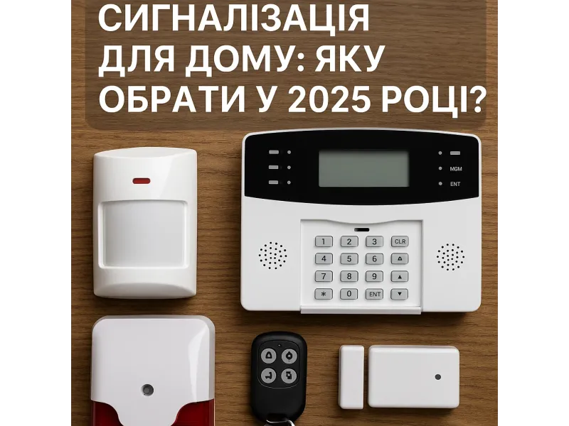 Сигналізація для дому: яку обрати у 2025 році?