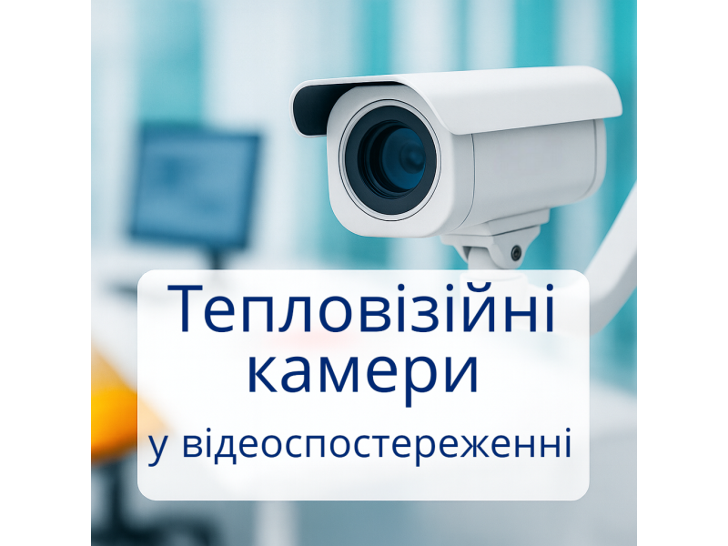 Тепловізійні камери у відеоспостереженні – новий рівень безпеки