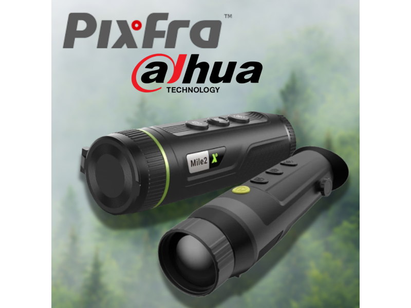 Нові тепловізори PIXFRA (Dahua) – ще більше можливостей для професійного спостереження!