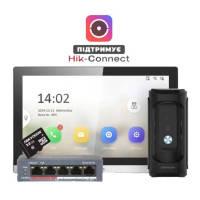Комплект DS-KB8113-IME1(B) UKR+DS-KH6350-TE1+HS-TF