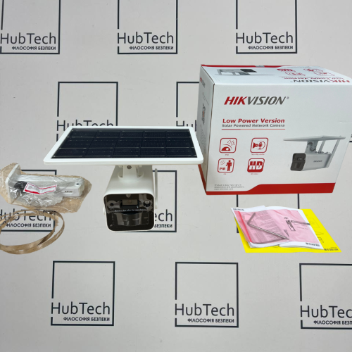4 МП IP видеокамера 4G с солнечной панелью Hikvision DS-2XS2T41G1-ID/4G/C05S07 (4мм)