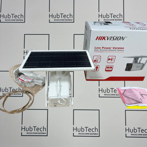 4 МП IP видеокамера 4G с солнечной панелью Hikvision DS-2XS2T41G1-ID/4G/C05S07 (4мм)