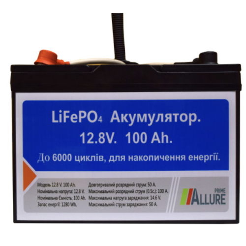 Система безперебійного живлення ALLURE PRIME HX 1000W (12V) AP12-50 (50Ач / 640Вт/год)