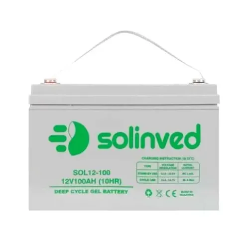 Аккумуляторная батарея SOLINVED 100-12 GEL 12V 100 Ah (330 x 173 x 218), 30.4 kg Grey Q1/48