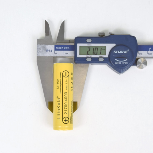 Аккумулятор LiitoKala 21700 Lii-40A 3.7V 4000 мА·ч Li-ion