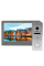 Комплект відеодомофона Light Vision: домофон 7" AMSTERDAM FHD Grey та відеопанель RIO FHD Silver