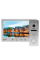Комплект відеодомофона Light Vision: домофон 7" AMSTERDAM FHD White та відеопанель RIO FHD Silver
