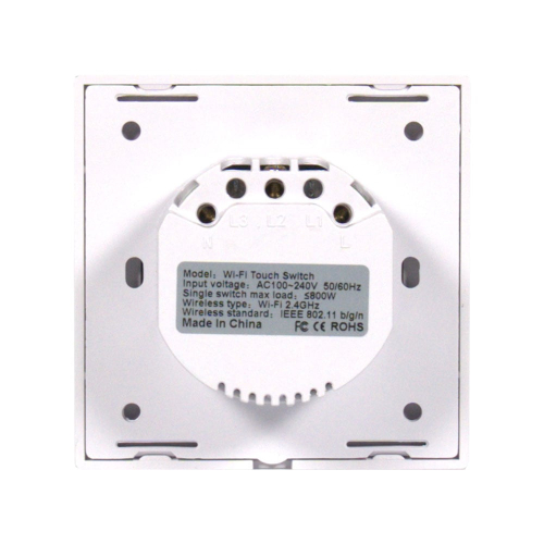 Розумний вимикач світла одинарний з WiFi Trinix TRX-LS01(WiFi)