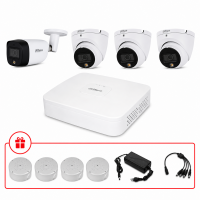 Комплект HD-CVI відеоспостереження Dahua 2МП KIT-DH0104 з мікрофоном