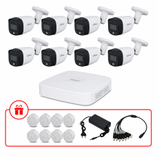 Комплект HD-CVI відеоспостереження Dahua 2МП KIT-DH0115 з мікрофоном