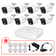 Комплект HD-CVI відеоспостереження Dahua 2МП KIT-DH0119 з мікрофоном