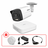 Комплект HD-CVI відеоспостереження Dahua 2МП KIT-DH0123 з мікрофоном