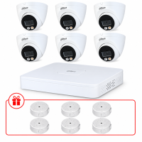 Комплект IP видеонаблюдения Dahua WizSense 2МП KIT-DH0168 с микрофоном