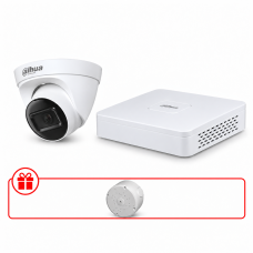 Комплект IP видеонаблюдения Dahua 4МП KIT-DH0175