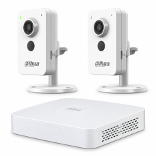 Комплект IP відеоспостереження Dahua 4МП KIT-DH0198 з мікрофоном