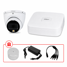 Комплект HD-CVI видеонаблюдения Dahua 5МП KIT-DH0137 с микрофоном
