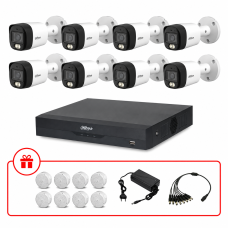 Комплект HD-CVI відеоспостереження Dahua 5МП KIT-DH0141 з мікрофоном