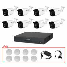 Комплект HD-CVI відеоспостереження Dahua 5МП KIT-DH0149 з мікрофоном