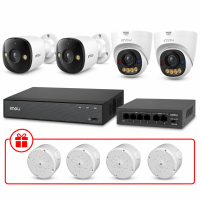 Комплект IP відеоспостереження IMOU 3МП KIT-IM0205 з мікрофоном