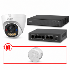 Комплект IP відеоспостереження IMOU 3МП KIT-IM0207 з мікрофоном