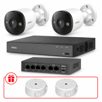 Комплект IP-видеообеспечения IMOU 3МП KIT-IM0212 с микрофоном