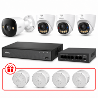 Комплект IP відеоспостереження IMOU 5МП KIT-IM0217 з мікрофоном